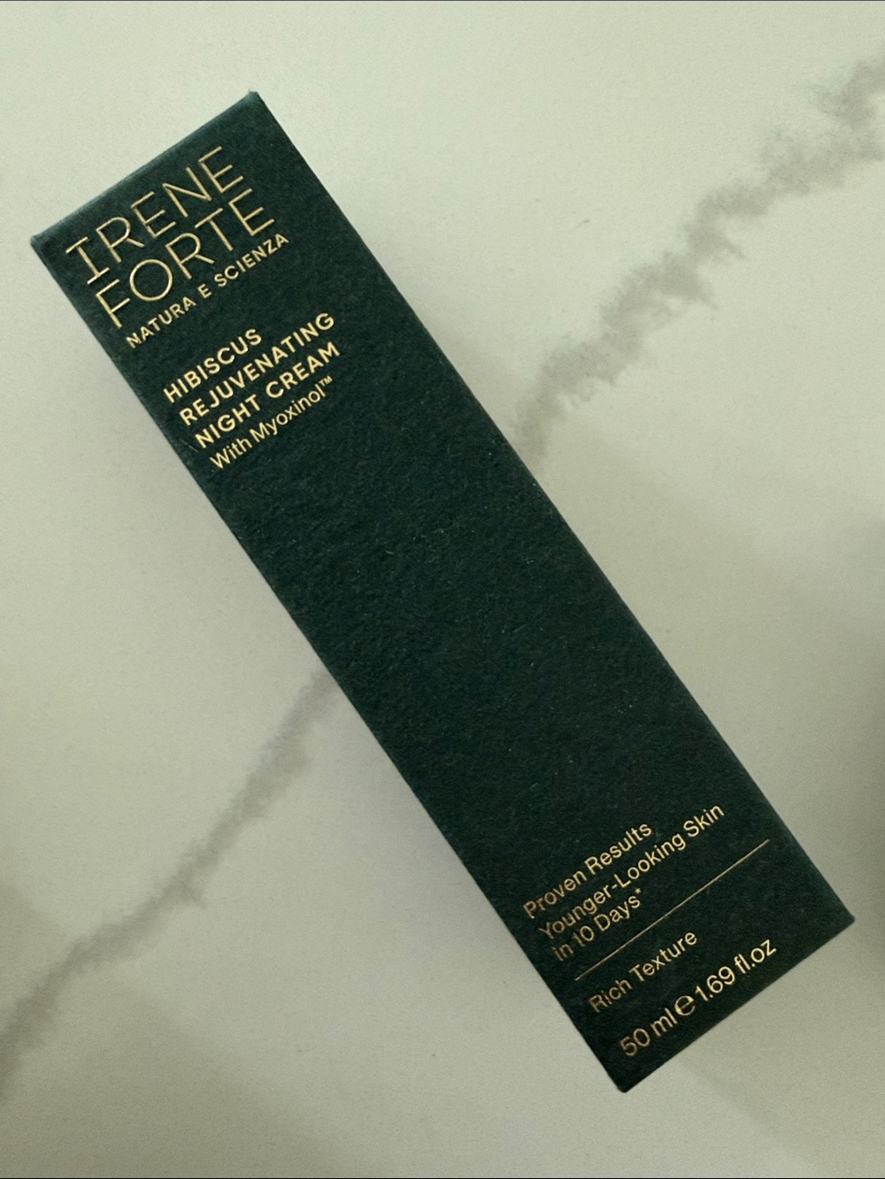 NEW Irene Forte Rigenerante hibiscus night cream w myoxinol $225 new in box